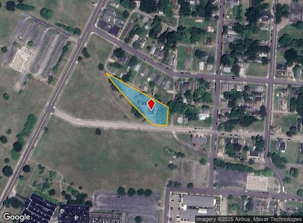  1321 Forest Ave, Middletown, OH Parcel Map