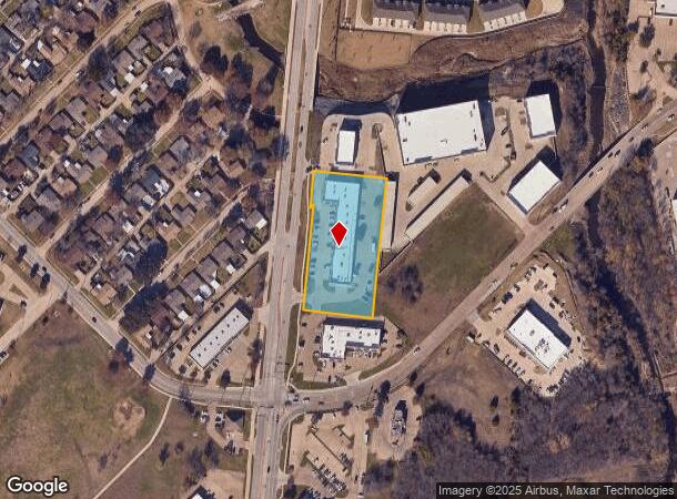 2620 Gus Thomasson Rd, Mesquite, TX Parcel Map