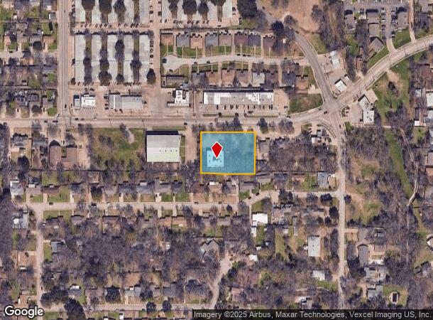  1424 E Grauwyler Rd, Irving, TX Parcel Map