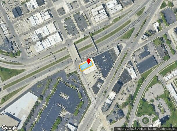  1400 E Fisher Fwy, Detroit, MI Parcel Map