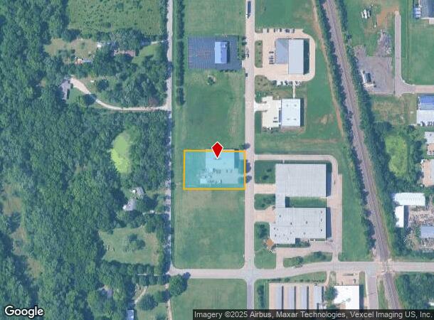 621 N River St, Derby, KS Parcel Map