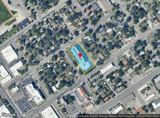  725 N 25Th St, Billings, MT Parcel Map