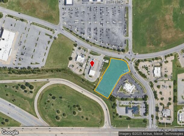  2051 E Hillside Dr N, Broken Arrow, OK Parcel Map