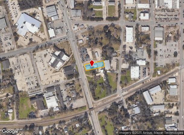 112 N Frazier St, Conroe, TX Parcel Map