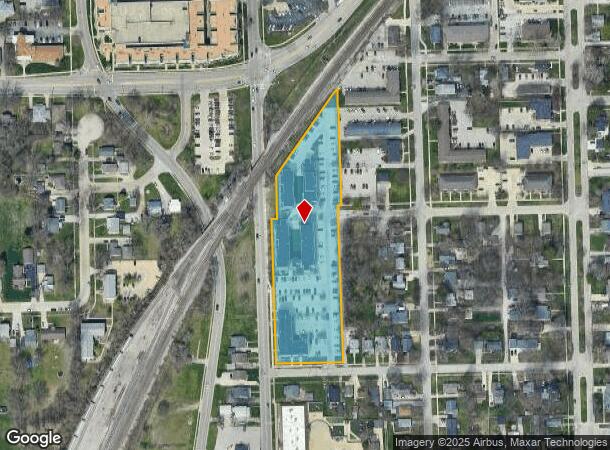 1002 S Main St, Normal, IL Parcel Map