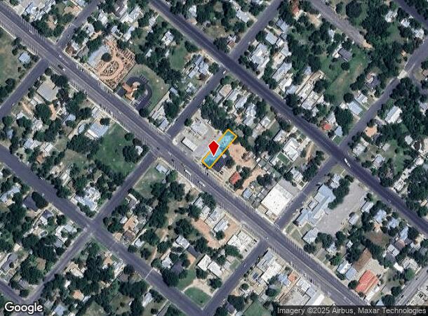  522 W Main St, Fredericksburg, TX Parcel Map