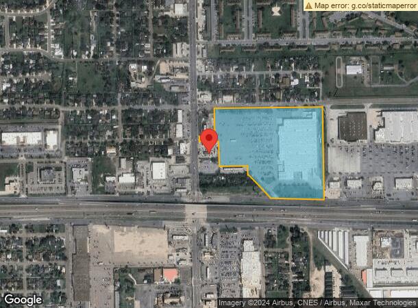  1306 N Texas Blvd, Weslaco, TX Parcel Map