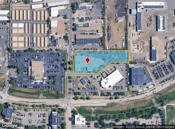 2480 49Th St, Boulder, CO Parcel Map