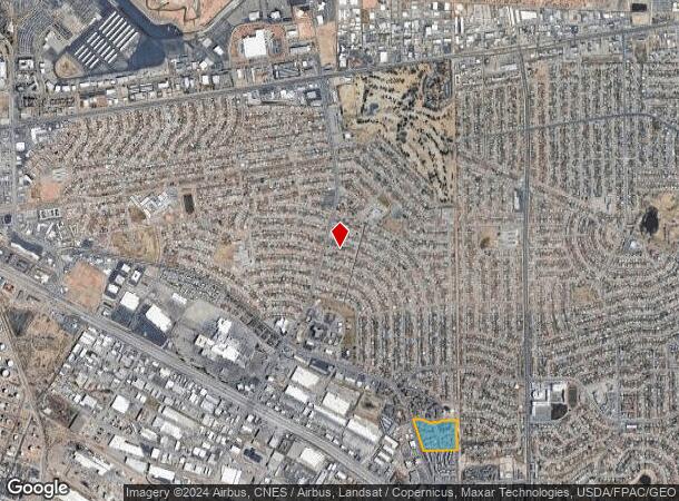  9385 Viscount Blvd, El Paso, TX Parcel Map