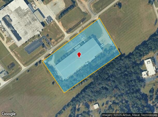 900 Joe Tamplin Industrial Blvd, Macon, GA Parcel Map