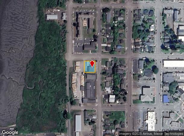  1830 Monroe St, North Bend, OR Parcel Map