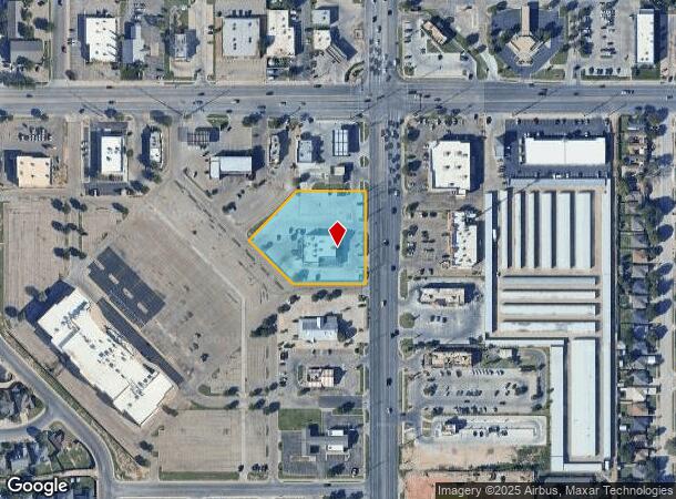 8212 University Ave, Lubbock, TX Parcel Map