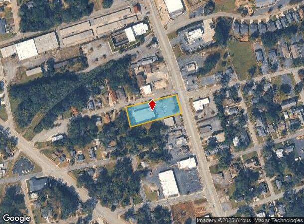1525 N Main St, Anderson, SC Parcel Map