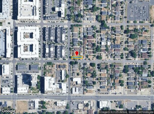  1550 Perry St, Denver, CO Parcel Map