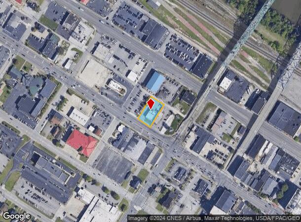  1109 Winchester Ave, Ashland, KY Parcel Map