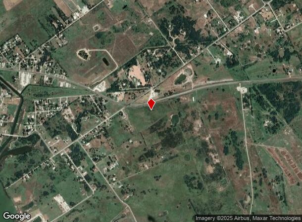  3653 W Adams St, Seadrift, TX Parcel Map