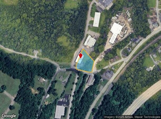 110 Morgan Hill Rd, Morgan, PA Parcel Map