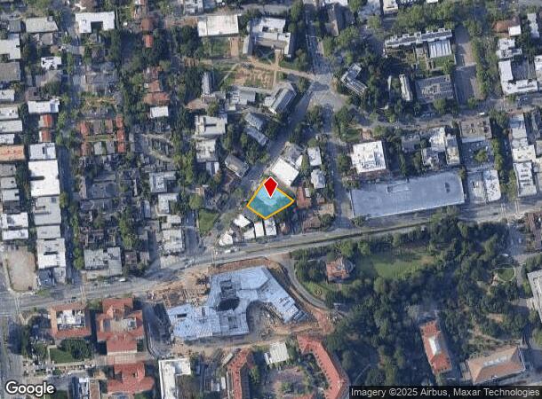  2340 Le Conte Ave, Berkeley, CA Parcel Map