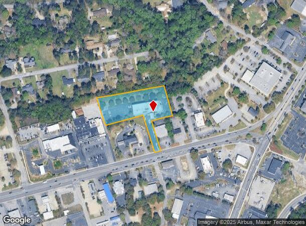 601 Columbia Ave, Lexington, SC Parcel Map