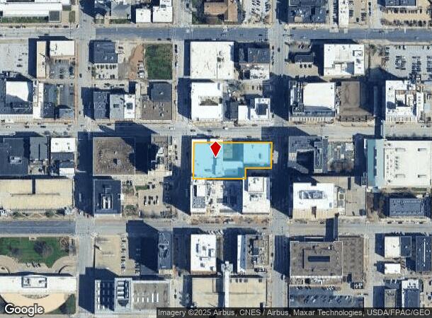  131 W 3Rd St, Davenport, IA Parcel Map