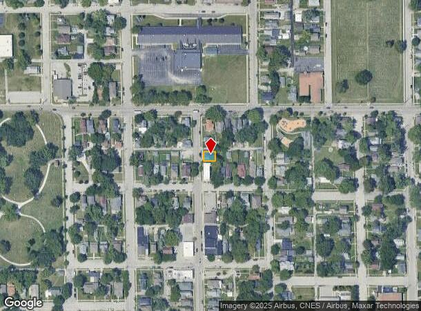  1411 N 14Th St, Lafayette, IN Parcel Map