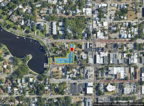  110 W Tarpon Ave, Tarpon Springs, FL Parcel Map