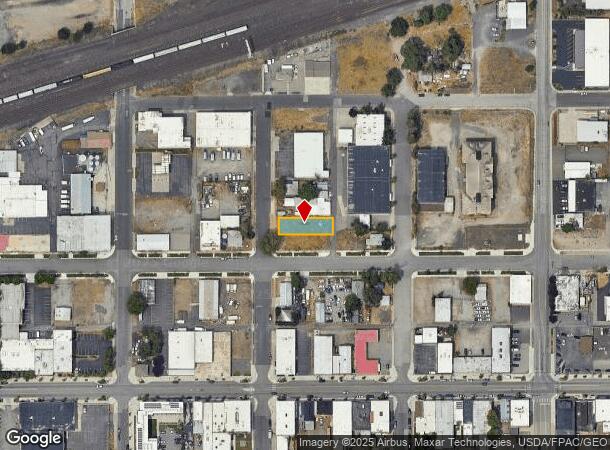 108 N Pittsburg St, Spokane, WA Parcel Map