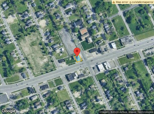  12941 Mack Ave, Detroit, MI Parcel Map