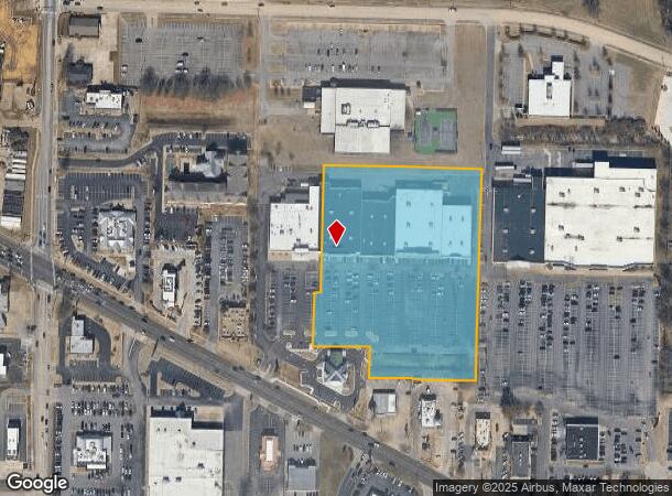 7603 Rogers Ave, Fort Smith, AR Parcel Map