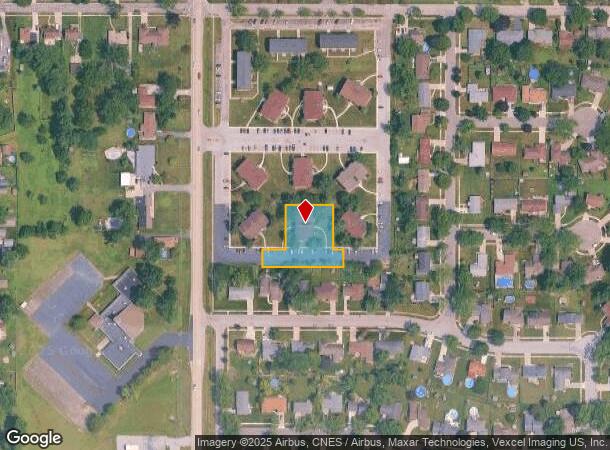 900 Heritage Ln, Crown Point, IN Parcel Map