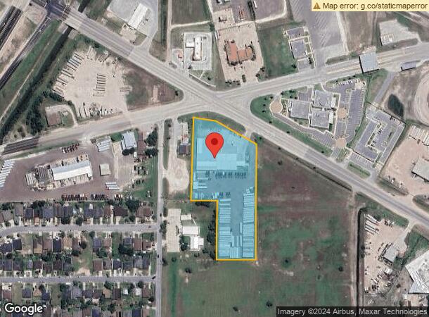  3051 N Indiana Ave, Brownsville, TX Parcel Map