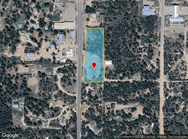  11425 Black Forest Rd, Colorado Springs, CO Parcel Map