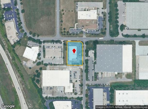 9910 Lakeview Ave, Lenexa, KS Parcel Map