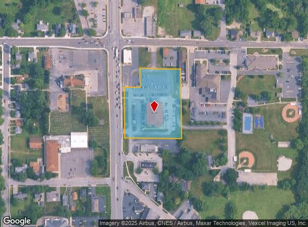 9321 Wicker Ave, Saint John, IN Parcel Map