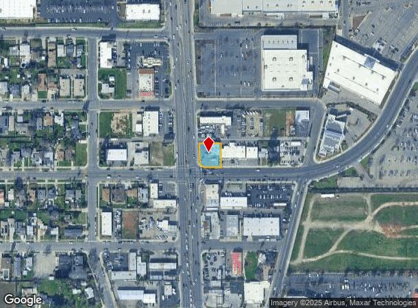  7314 N Blackstone Ave, Fresno, CA Parcel Map