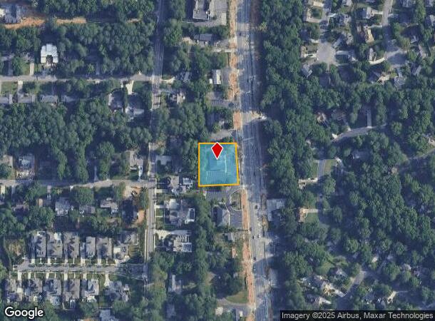  366 N Main St, Alpharetta, GA Parcel Map