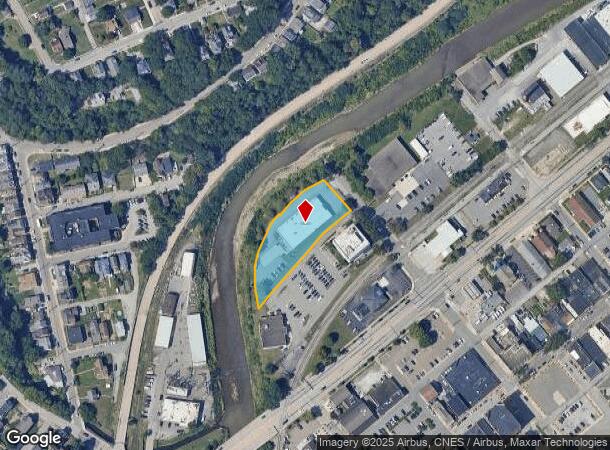 105 Broadway St, Carnegie, PA Parcel Map