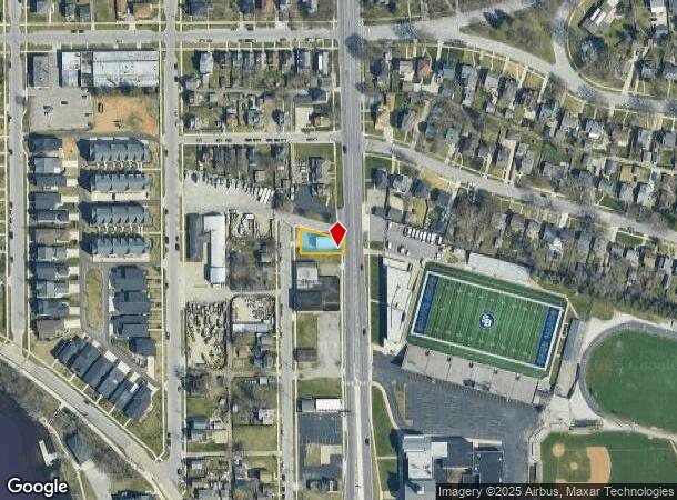  407 S Eddy St, South Bend, IN Parcel Map