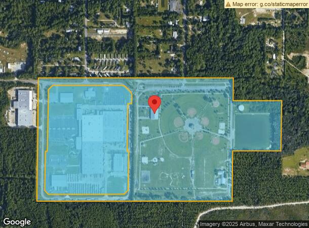  1745 Recreation Dr, Panama City, FL Parcel Map