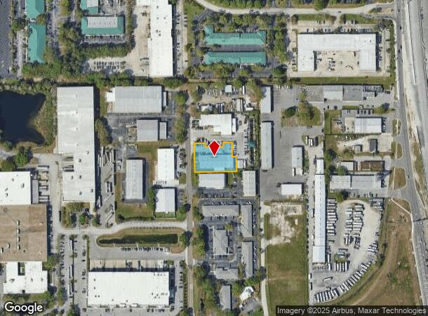  13707 Automobile Blvd, Clearwater, FL Parcel Map