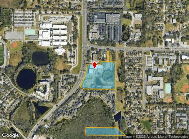  13901 Sheldon Rd, Tampa, FL Parcel Map