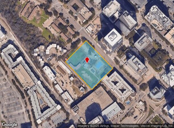 2807 Harry Hines Blvd, Dallas, TX Parcel Map