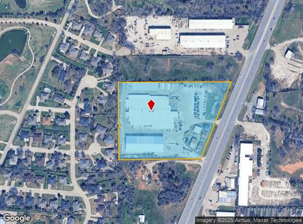  457 N Broadway St, Joshua, TX Parcel Map