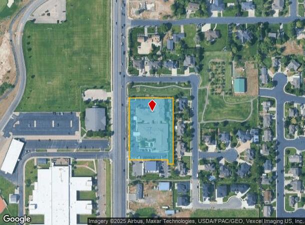10322 N North County Blvd W, Highland, UT Parcel Map