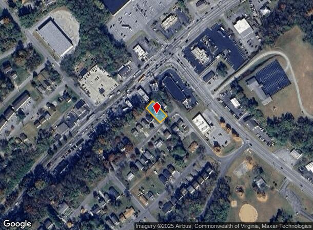  2034 Purcell Ave Ne, Roanoke, VA Parcel Map