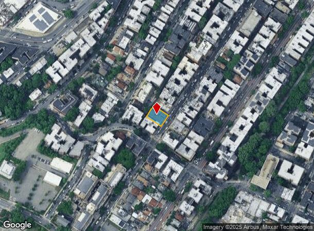  2261 Andrews Ave, Bronx, NY Parcel Map