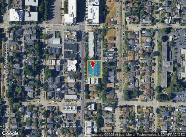 4830 Fauntleroy Way Sw, Seattle, WA Parcel Map