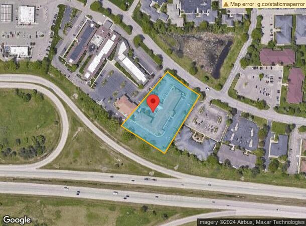  2187 University Park Dr, Okemos, MI Parcel Map