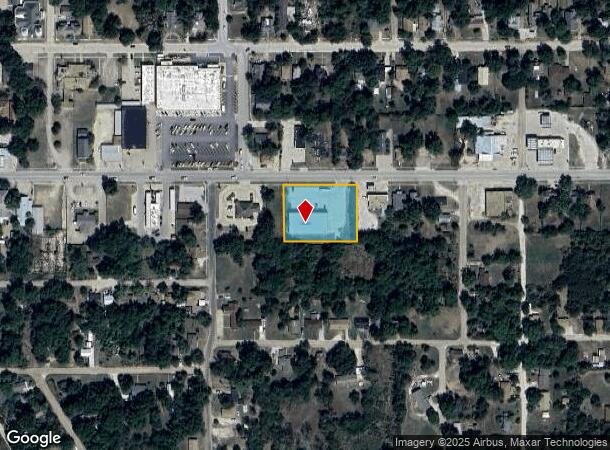 512 Live Oak St, Marlin, TX Parcel Map