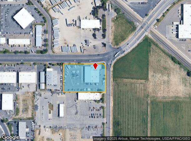 1261 W Hill Field Rd, Layton, UT Parcel Map